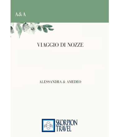 Visualizza il programma del viaggio di nozze
